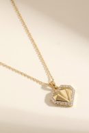 14 Ayar Altın Kalp Kolye